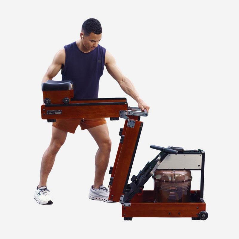 Folding Rowing Machine Amazon WM10 Tri-fold Water Rowing Machine