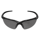 Wraparound Safety Glasses with Flexible Rubber Temple Tips