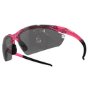 Wraparound Safety Glasses with Flexible Rubber Temple Tips