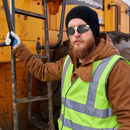Wraparound Safety Glasses with Flexible Rubber Temple Tips