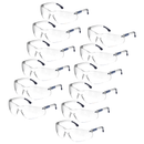 Wraparound Safety Glasses for High Impact Protection - Pack of 12