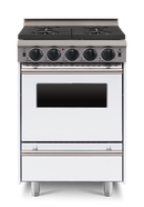 Horno de ladrillo Chicago - Cocina de convección a gas de 24" - Quemadores abiertos