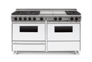 Chicago Brick Oven - 60" True Dual-Fuel Self-Cleaning Convection Range - Sealed Burners