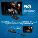 Transmisor y receptor HDMI inalámbrico hasta 4K a 60 Hz - Hasta 18 metros (WUHD-66M-K)