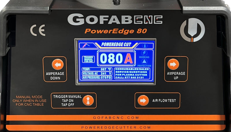 PowerEdge80 -  blowback 220V GOFABCNC table ready 100% duty cycle @80Amps