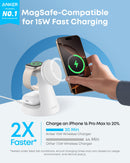 Anker MagGo Wireless Charging Station (3-in-1, Dock Stand)