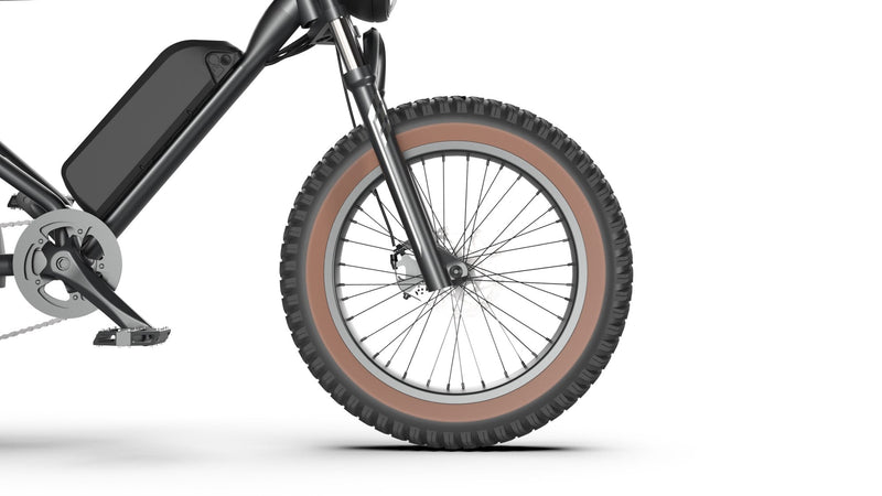 Glarewheel EB-X7PRO Electric Cruiser Bike, 20'' Fat Tires