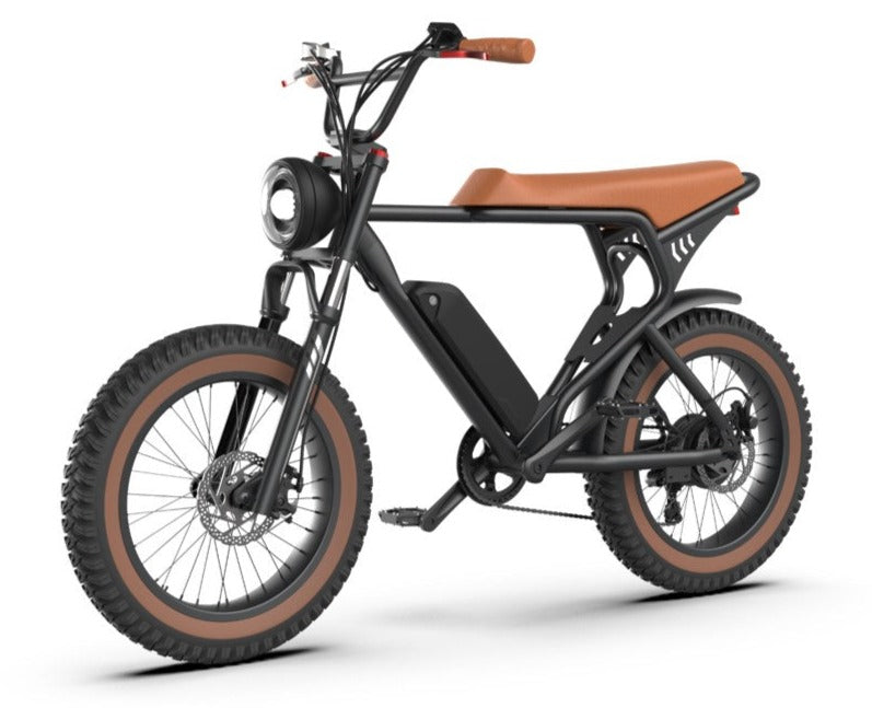 Glarewheel EB-X7PRO Electric Cruiser Bike, 20'' Fat Tires