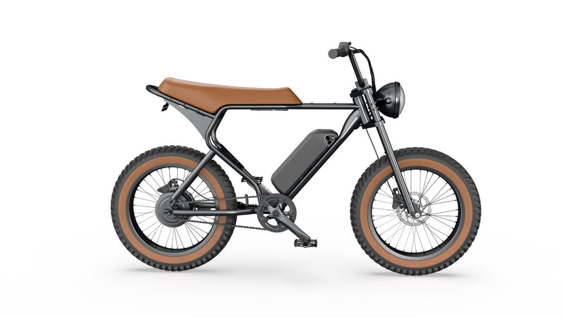 Glarewheel EB-X7PRO Electric Cruiser Bike, 20'' Fat Tires