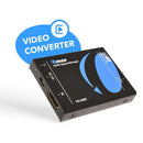 Administrador de señal HDMI 4K compatible con HDMI 2.0 y HDCP 2.3. Reduce la resolución de 4K a 1080p (XD-3000). 