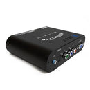 Convertidor HDMI a YPbPr/VGA, escalador de vídeo con entrada HDMI dual a componente analógico con salida óptica y audio de 3.5 mm para PC, portátil, Xbox, PS4, PS3, TV, VHS, VCR, cámara y DVD (XD-450)