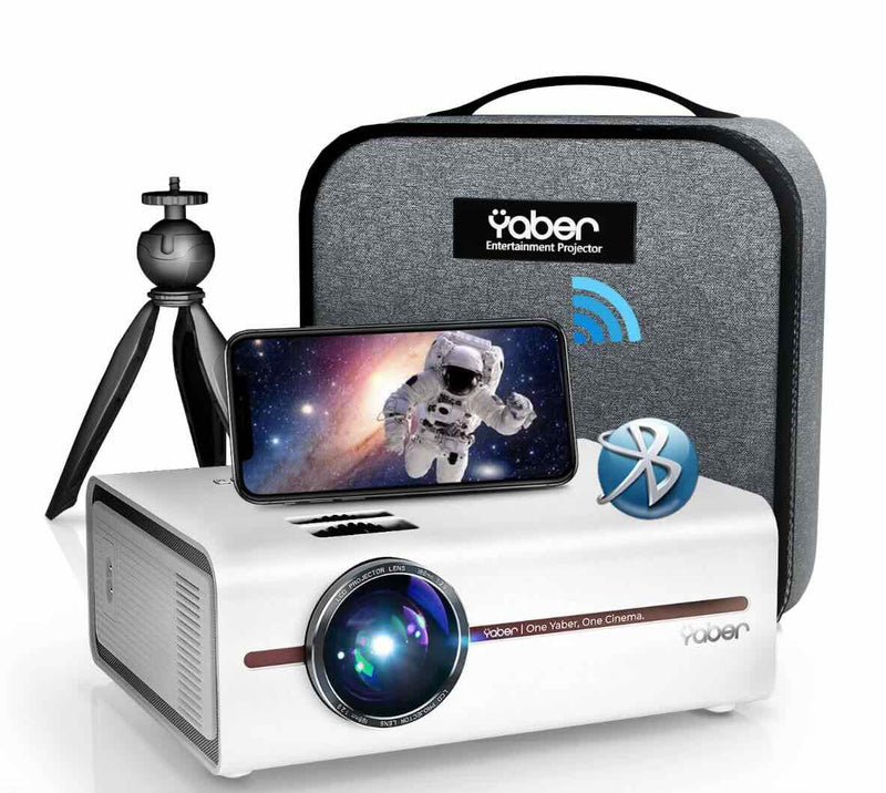 YABER U5 Mini Projector with 5G WiFi and Bluetooth