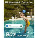 Cámara de seguridad solar AOSU 2K - C7L2BA11