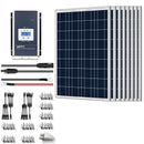Kits de paneles solares para vehículos recreativos ACOPOWER de 8 x 100 W y 12 V, controlador de carga MPPT de 60 A (800 W, 60 A) 