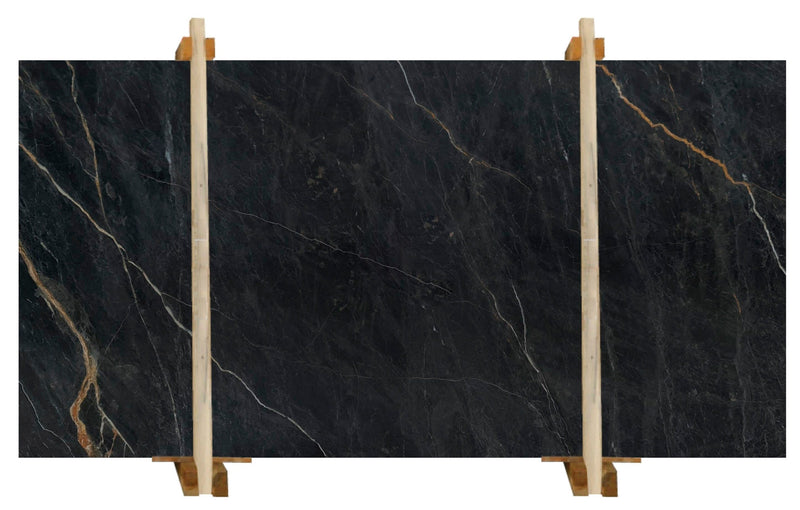 Adriatic Black Bookmatching Marble Slabs Polished -Full Truckload