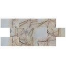 Agora Gold White Exotic Marble Polished Floor and Wall Tile - Large Format - Livfloors Collection