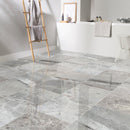 Agora Royal Gray Marble Polished Floor and Wall Tile - Large Format - Livfloors Collection