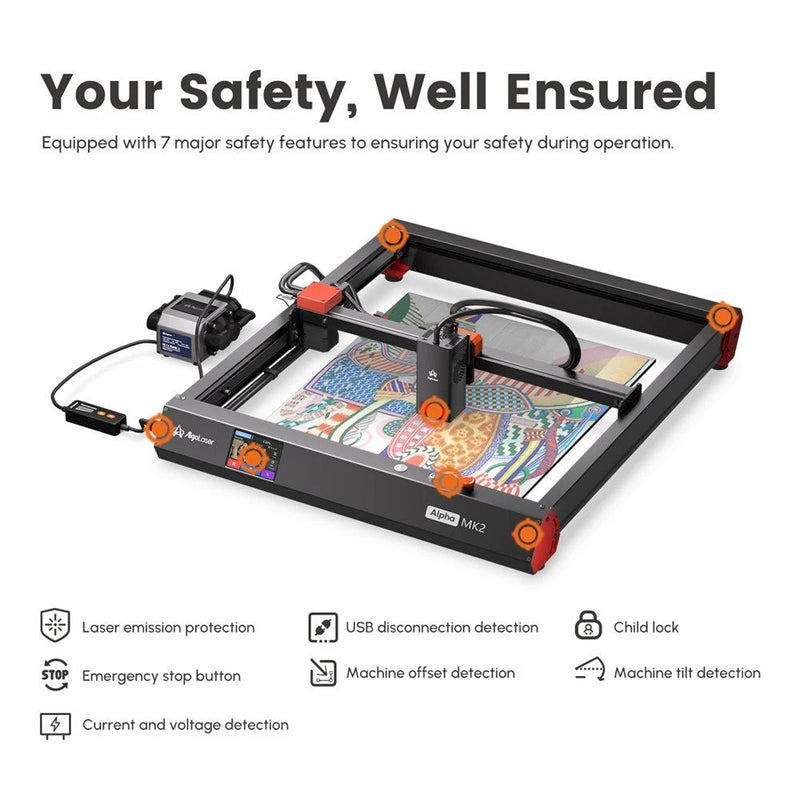 Algolaser Alpha MK2 20W Safe Kit