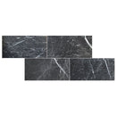 Amanos Black Marble Polished Floor and Wall Tile - Large Format - Livfloors Collection