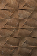 Antalya Noce Travertine Field Dimensional Carved Stone WHIRPOOL Wall Tile - Livfloors Collection