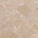 Aspendos Beige Travertine Pattern Tumbled Pavers - Full Truckload