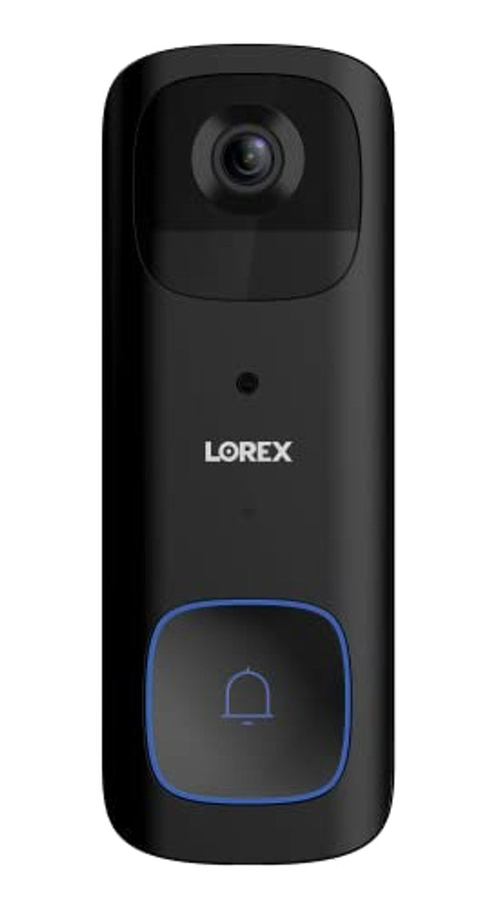 Lorex B463AJDB-E Wi-Fi 2K Smart Video Doorbell, Battery Operated