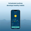 Guardería inteligente Babysense Safe Sleep: monitor de vídeo para bebés, detección de movimiento respiratorio con alertas de seguridad, luz nocturna y máquina de sonido