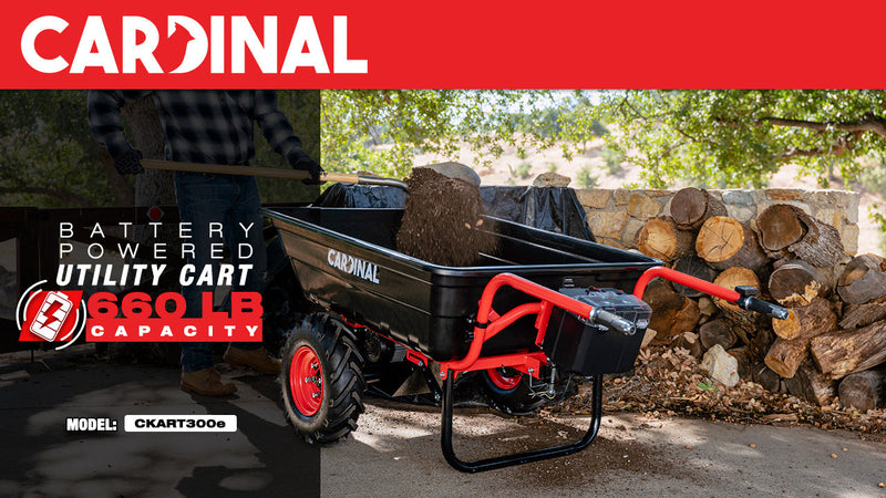 PRE ORDER: Heavy Duty Electric Utility Cart 40V Battery-Powered Wheelbarrow 660-lb. Bucket Capacity