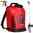 4 Gallon Battery Backpack Sprayer Lithium Powered Electric Operated for Weeds Disinfectant Yard Garden