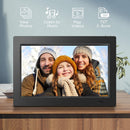 Marco de fotos digital Sungale mejorado de 14 pulgadas, control remoto, pantalla HD 16:9 PF1501+