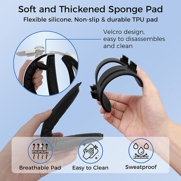 Sungale Head Strap for Oculus Quest 2 with Adjustable Elite Strap Replacement