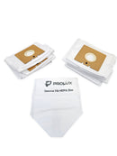 Paquete de 10 bolsas para la aspiradora de mochila Prolux X8