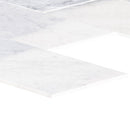 Bianco Carrara White Marble Floor and Wall Tile Polished - Livfloors Collection