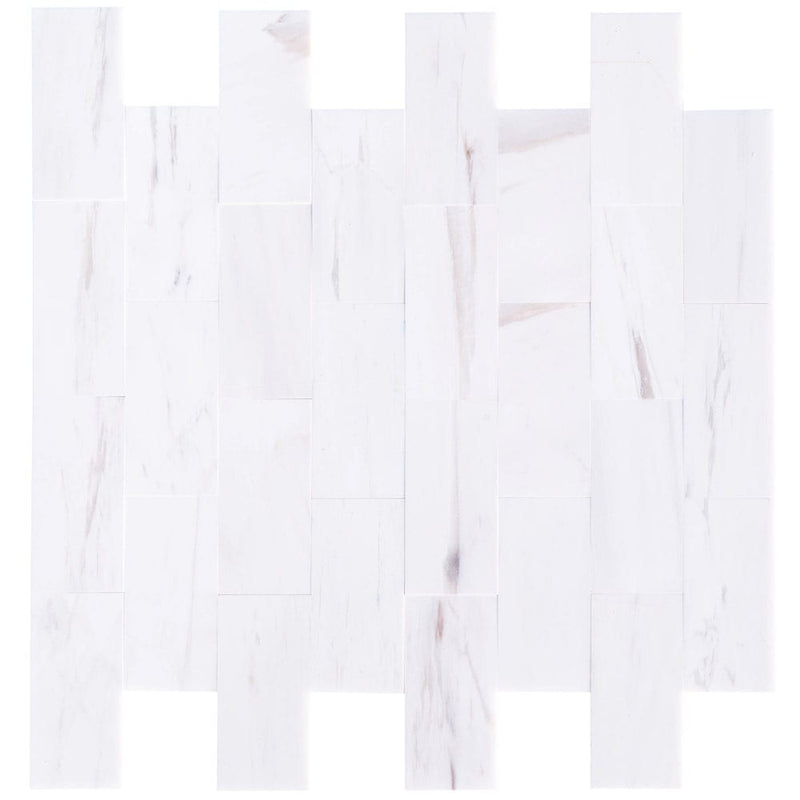 Bianco Dolomite Marble Tile Honed-Wall Collection - Livfloors Collection