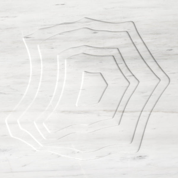 Bianco Dolomite White Marble Field Dimensional Stone MARIANA TRENCH Wall Tile - Livfloors Collection