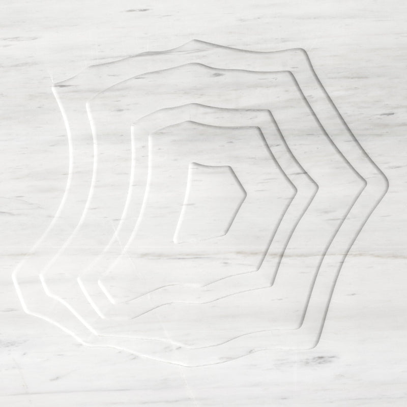 Bianco Dolomite White Marble Field Dimensional Stone MARIANA TRENCH Wall Tile - Livfloors Collection
