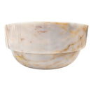 Bianco Giallo Marble Hair Salon Above Vanity Vessel Sink Bowl Polished (D)16" (H)9"