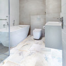 Bianco Ibiza White Marble Floor and Wall Tile - Livfloors Collection