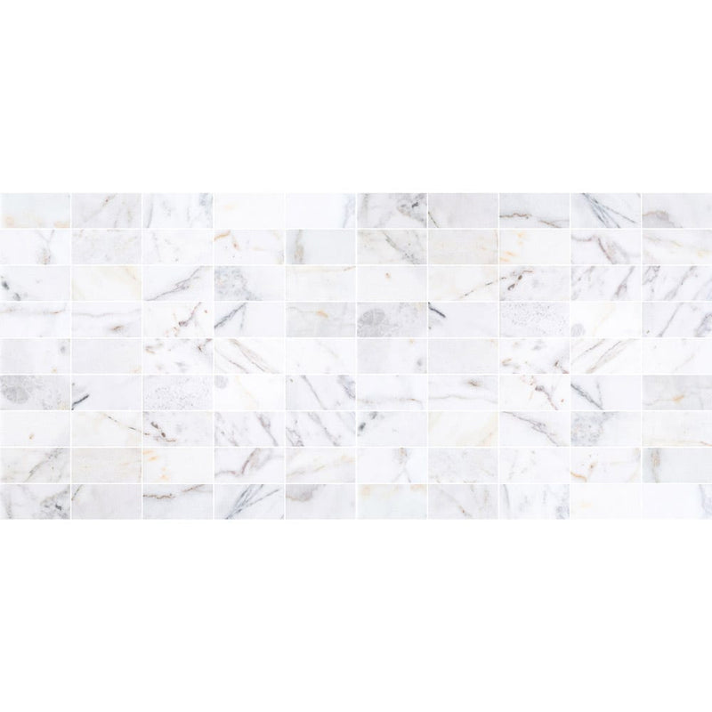 Bianco Ibiza White Marble Floor and Wall Tile - Livfloors Collection
