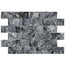 Black Cloud Exotic Marble Polished Floor and Wall Tile - Large Format - Livfloors Collection