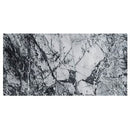 Black Cloud Exotic Marble Polished Floor and Wall Tile - Large Format - Livfloors Collection