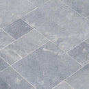Bluestone Versailles Pattern Marble Pavers 1 1/4" Thick Sandblasted, Brushed - Livfloors Collection