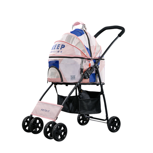 pet gear view 360 travel system dog & cat stroller PETKIT Bon Voyage Pet Stroller| Wellbots