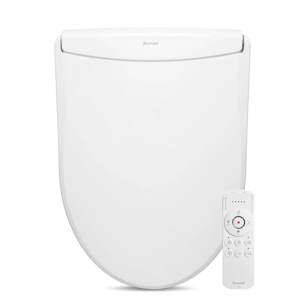 Brondell Swash Thinline T44 Luxury Bidet Toilet Seat with Remote Control