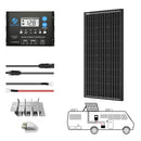Kit mono Acopower de 100 W
 Todo negro 100w 20A PWM