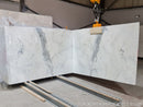 Calacatta Verde White Bookmatching Marble Slabs Polished - Full Truckload