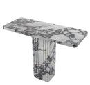 Calacatta Viola Marble Designer Console Polished (W)15" (L)40" (H)32"
