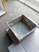 Calacatta Viola Marble Rectangular Prism Block Design Coffee Table (W)24" (L)24" (H)12"