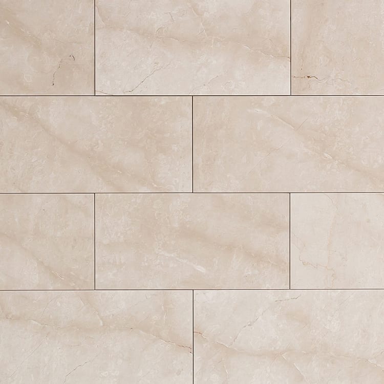 Calista Cream Medium Beige Marble Floor and Wall Tile - Livfloors Collection