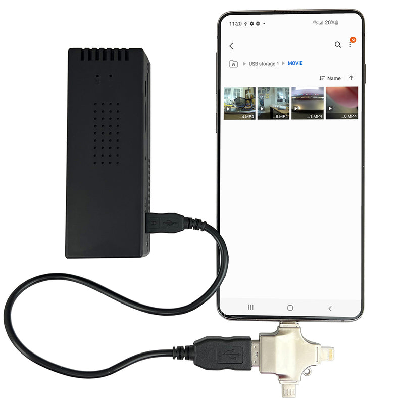 PBN - DVR portátil TEC Cam Vox 72-i de 128 GB - 25 días en espera